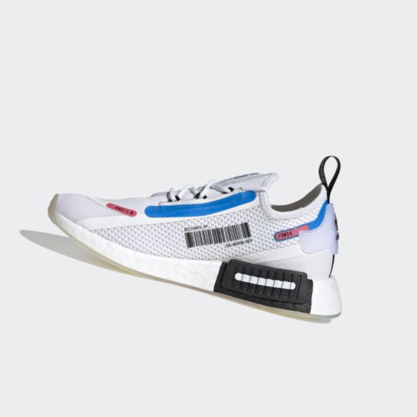 Zapatillas Adidas NMD_R1 Spectoo Mujer Chile Blancas - QPHUDT257