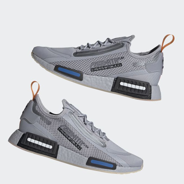 Zapatillas Adidas NMD_R1 Spectoo Mujer Chile Gris - HSFGNO381