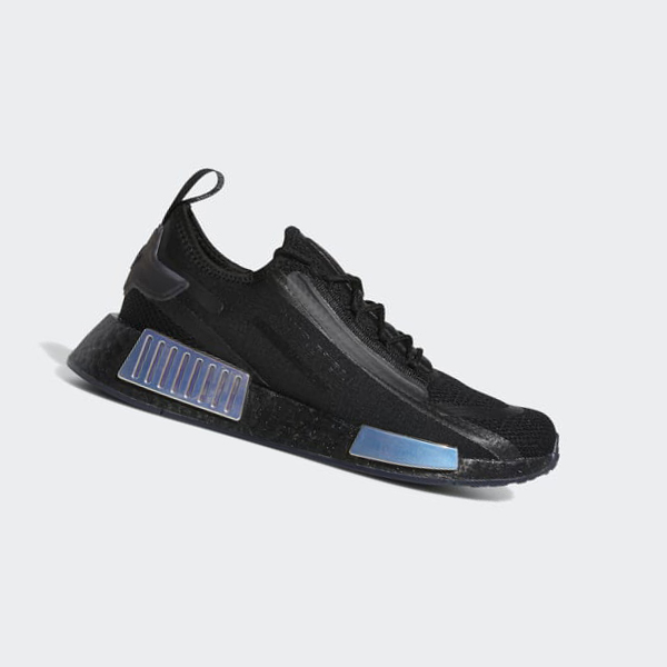 Zapatillas Adidas NMD_R1 Spectoo Mujer Chile Negras - JRXQCT329