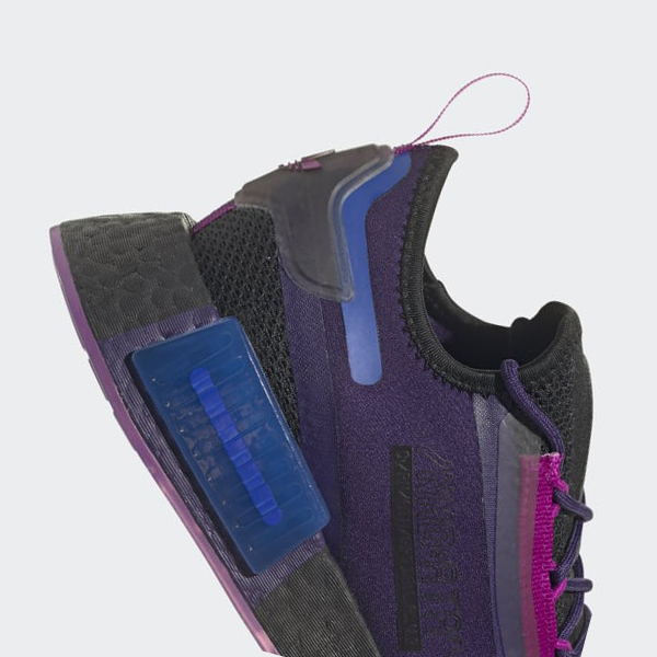 Zapatillas Adidas NMD_R1 Spectoo Mujer Chile Negras - KFQCJS748