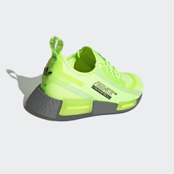 Zapatillas Adidas NMD_R1 Spectoo Mujer Chile Verde - KAVNHM297