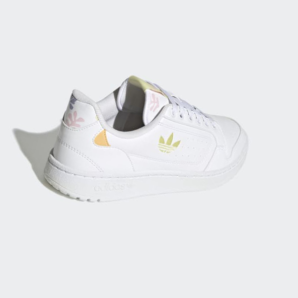 Zapatillas Adidas NY 90 Mujer Chile Blancas - DHGURE596