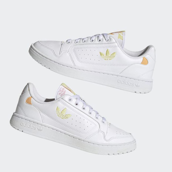 Zapatillas Adidas NY 90 Mujer Chile Blancas - DHGURE596