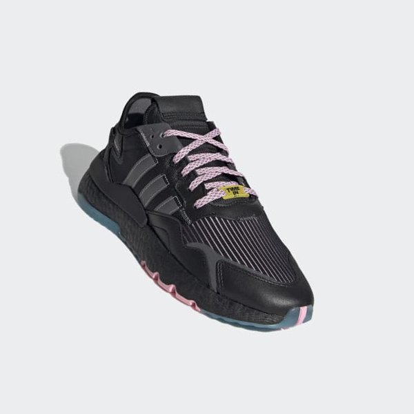 Zapatillas Adidas Ninja Nite Jogger Mujer Chile Negras - ZOFQLP930