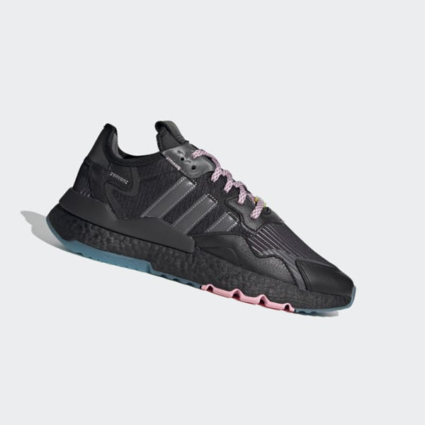 Zapatillas Adidas Ninja Nite Jogger Mujer Chile Negras - ZOFQLP930