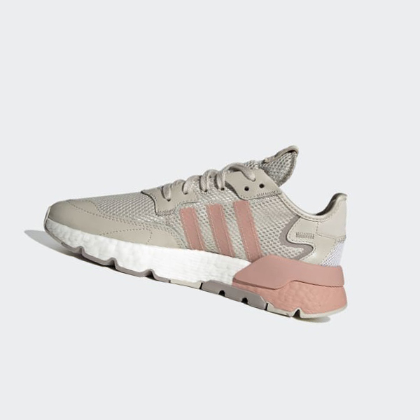 Zapatillas Adidas Nite Jogger Mujer Chile Beige - EFMQVL196