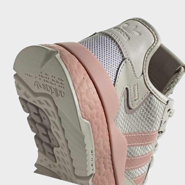 Zapatillas Adidas Nite Jogger Mujer Chile Beige - EFMQVL196