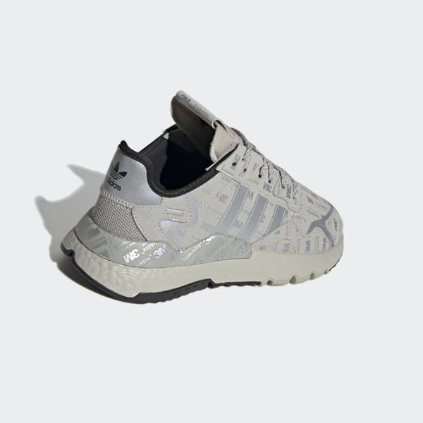 Zapatillas Adidas Nite Jogger Mujer Chile Gris - JHRIPF341