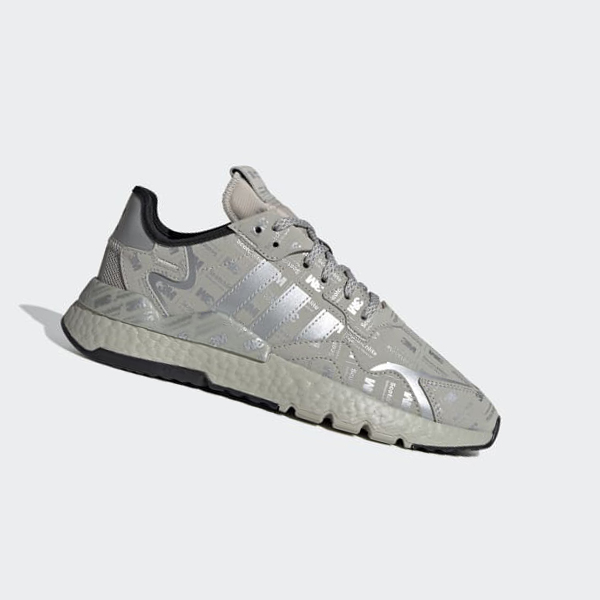 Zapatillas Adidas Nite Jogger Mujer Chile Gris - JHRIPF341