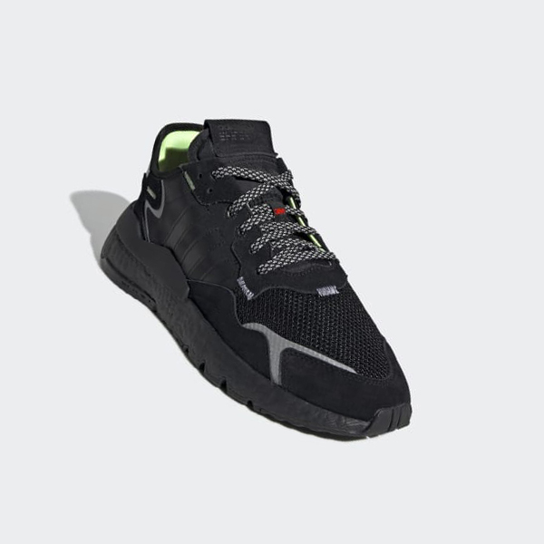 Zapatillas Adidas Nite Jogger Mujer Chile Negras - CURFHG016