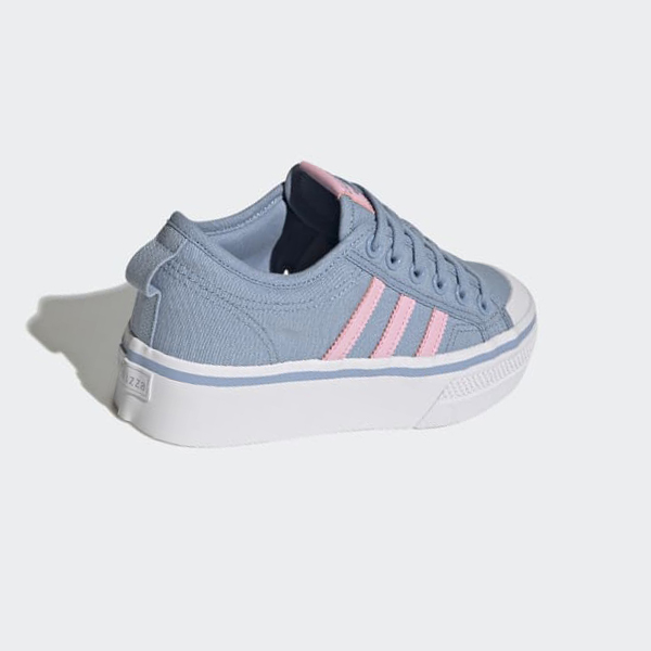 Zapatillas Adidas Nizza Plataforma Mujer Chile Azules - FJTDMV137