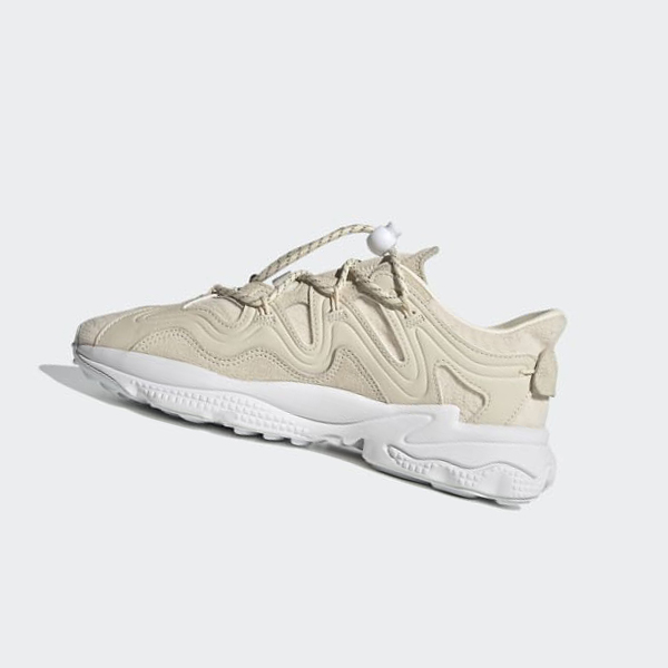 Zapatillas Adidas OZWEEGO Plus Mujer Chile Beige - JHYXBF269