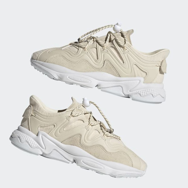 Zapatillas Adidas OZWEEGO Plus Mujer Chile Beige - JHYXBF269