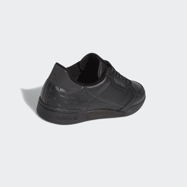 Zapatillas Adidas Pharrell Williams Continental 80 Mujer Chile Negras - JGQLPO438