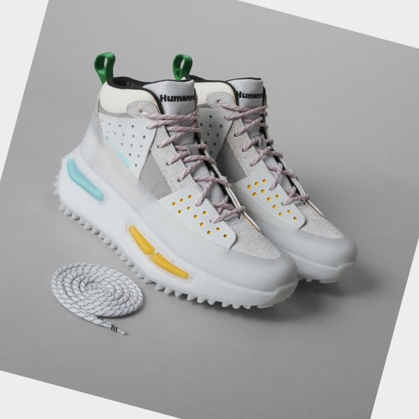 Zapatillas Adidas Pharrell Williams Hu NMD S1 Ryat Mujer Chile Blancas - UDYSKX032