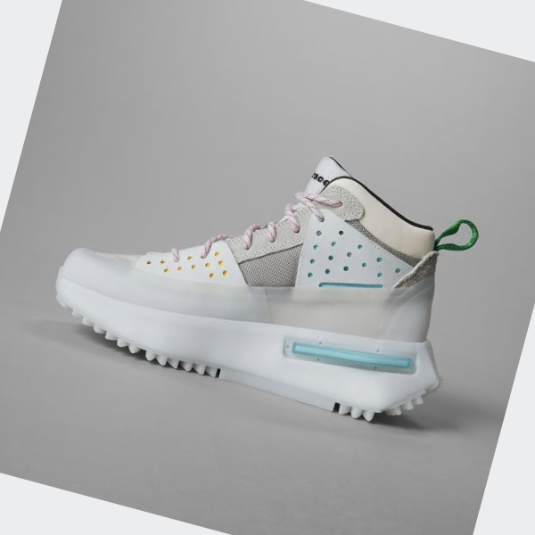 Zapatillas Adidas Pharrell Williams Hu NMD S1 Ryat Mujer Chile Blancas - UDYSKX032