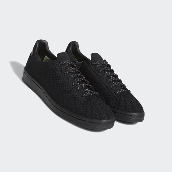 Zapatillas Adidas Pharrell Williams Superstar Primeknit Mujer Chile Negras - EBXICY039