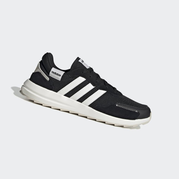 Zapatillas Adidas Retrorun Mujer Chile Negras - QUYFEK453