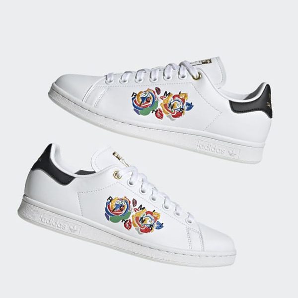 Zapatillas Adidas Rich Mnisi Stan Smith Mujer Chile Blancas - EUOQPG257