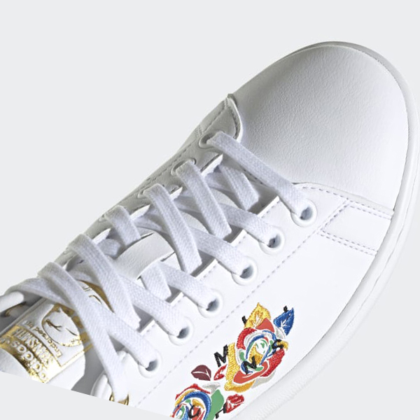 Zapatillas Adidas Rich Mnisi Stan Smith Mujer Chile Blancas - EUOQPG257