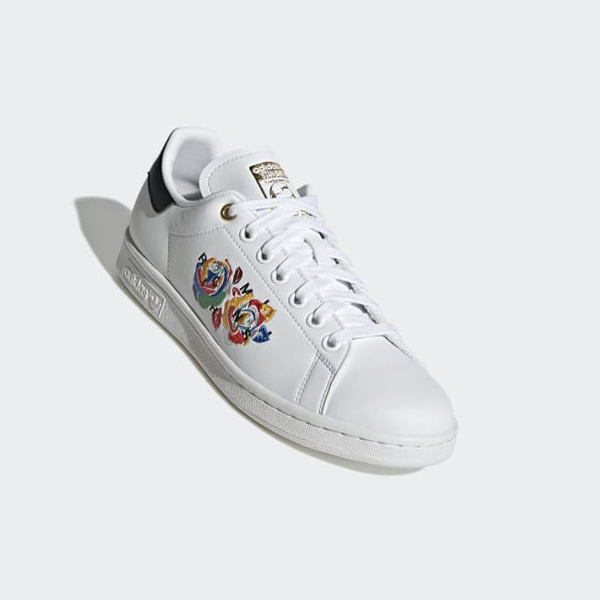 Zapatillas Adidas Rich Mnisi Stan Smith Mujer Chile Blancas - EUOQPG257