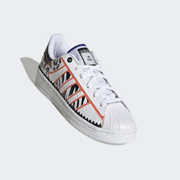 Zapatillas Adidas Rich Mnisi Superstar OT Tech Mujer Chile Blancas - ZKNMXJ479