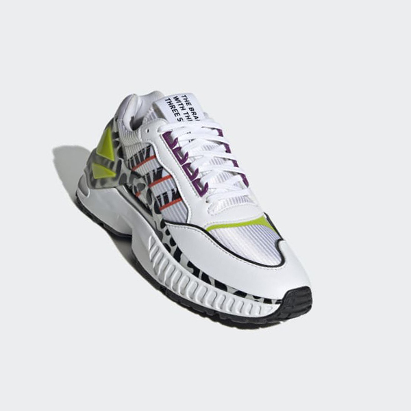 Zapatillas Adidas Rich Mnisi ZX Wavian Mujer Chile Blancas - SZRTGE139