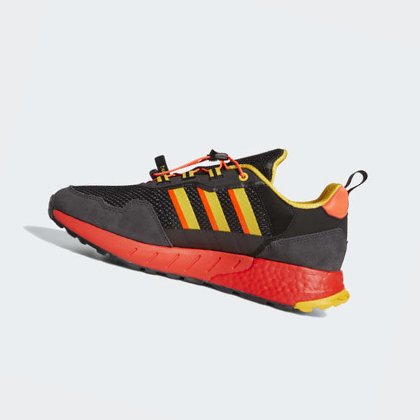 Zapatillas Adidas Rocket ZX 1K Boost Mujer Chile Negras - QFUPLE651