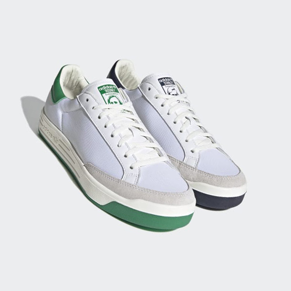 Zapatillas Adidas Rod Laver Mujer Chile Blancas - JIYRHB031