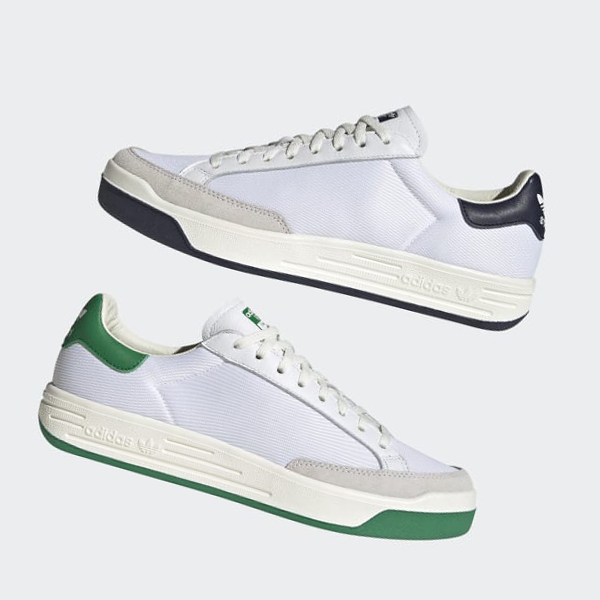 Zapatillas Adidas Rod Laver Mujer Chile Blancas - JIYRHB031