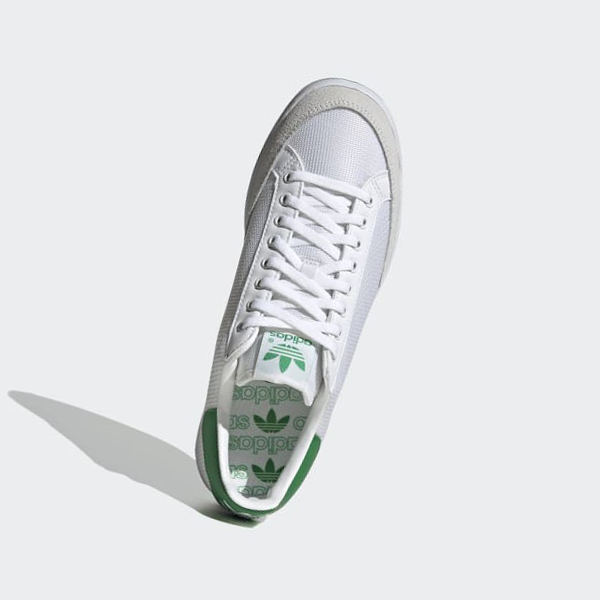 Zapatillas Adidas Rod Laver Mujer Chile Blancas - RKFHQA514