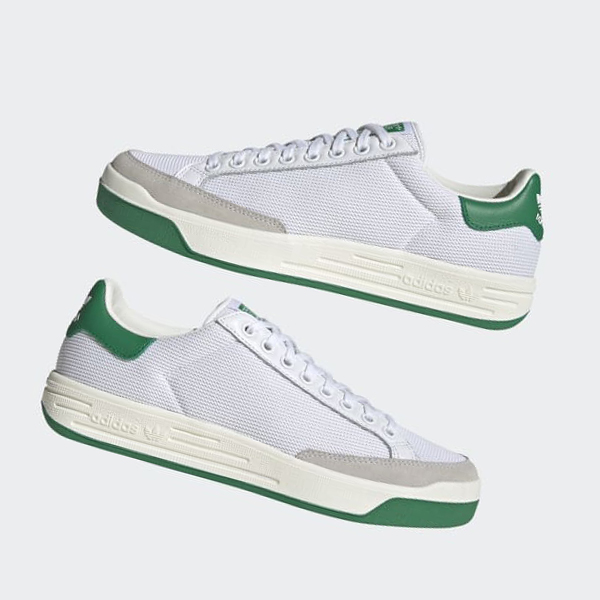 Zapatillas Adidas Rod Laver Mujer Chile Blancas - VXJGZS137