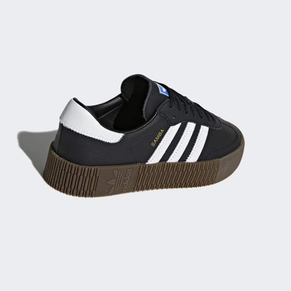 Zapatillas Adidas SAMBAROSE Mujer Chile Negras - XJEMAV184