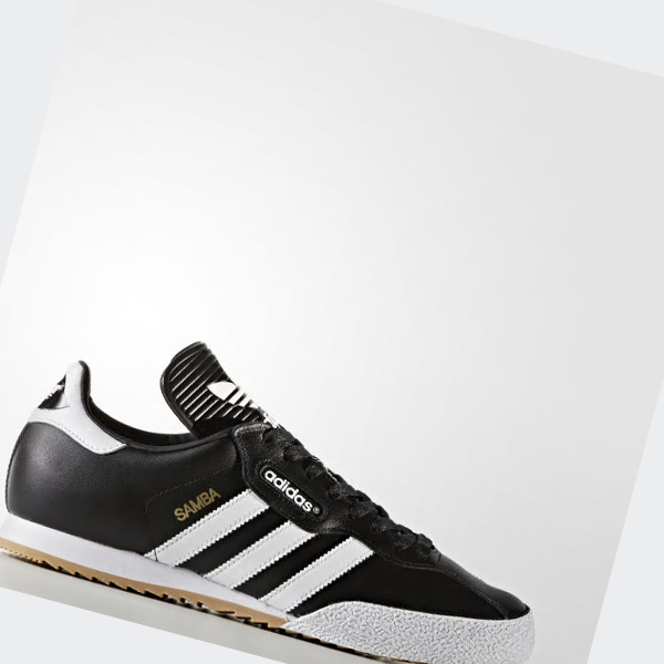 Zapatillas Adidas Samba Super Mujer Chile Negras - OTHZAE814