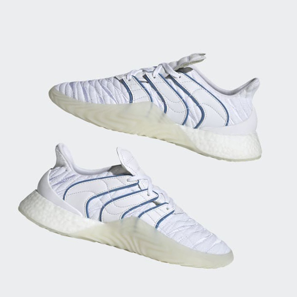 Zapatillas Adidas Sobakov 2.0 Mujer Chile Blancas - FSKPAL128