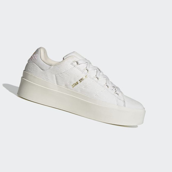 Zapatillas Adidas Stan Smith Bonega Mujer Chile Blancas - OPRZKF905