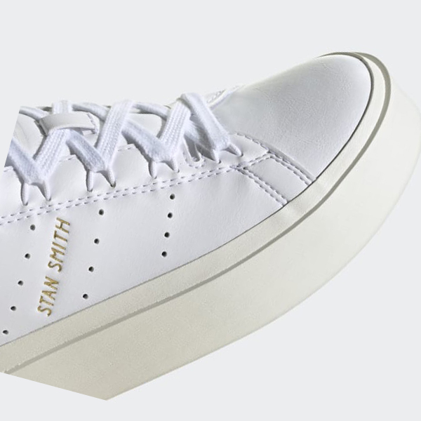 Zapatillas Adidas Stan Smith Bonega Mujer Chile Blancas - QZSNXU154