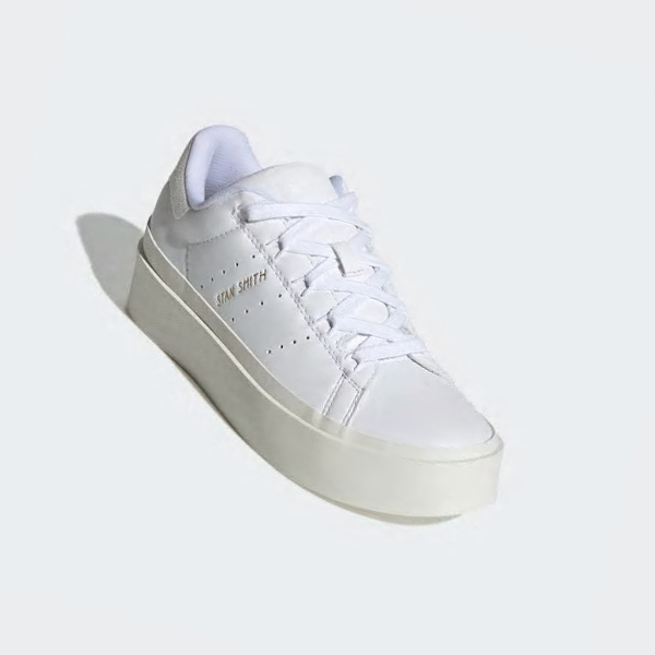 Zapatillas Adidas Stan Smith Bonega Mujer Chile Blancas - QZSNXU154