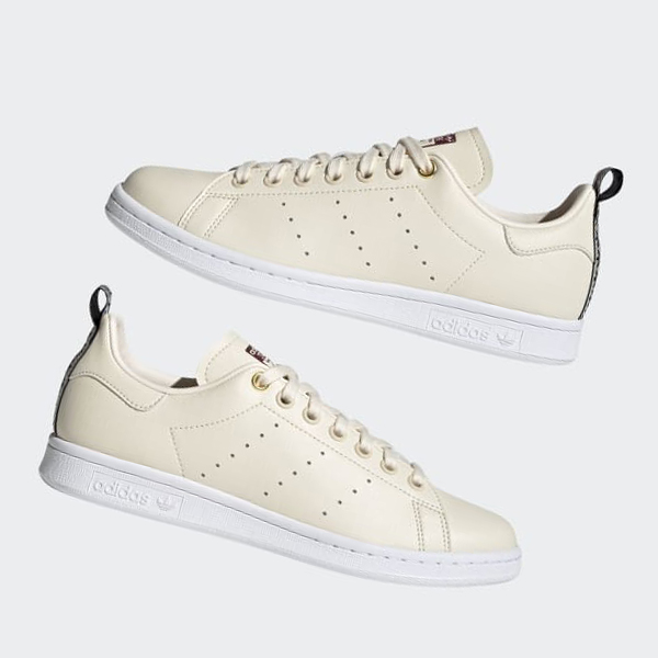 Zapatillas Adidas Stan Smith Mujer Chile Beige - NXZMTJ973