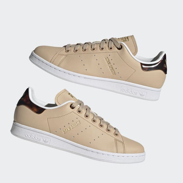 Zapatillas Adidas Stan Smith Mujer Chile Beige - QLXIDC013