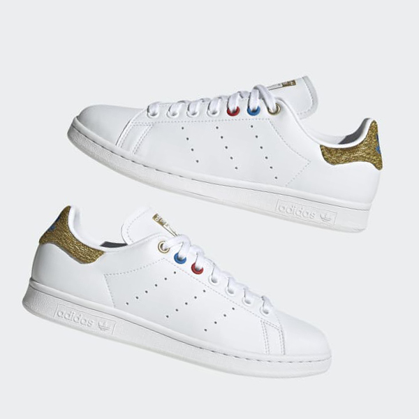 Zapatillas Adidas Stan Smith Mujer Chile Blancas - JQUHYO703