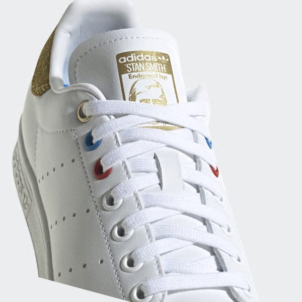 Zapatillas Adidas Stan Smith Mujer Chile Blancas - JQUHYO703