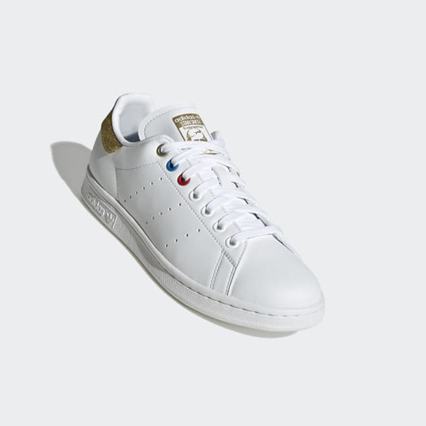 Zapatillas Adidas Stan Smith Mujer Chile Blancas - JQUHYO703