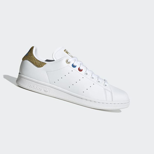 Zapatillas Adidas Stan Smith Mujer Chile Blancas - JQUHYO703