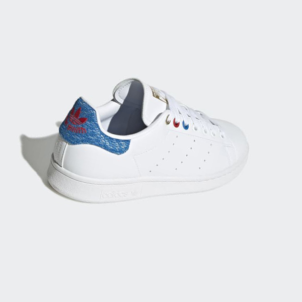 Zapatillas Adidas Stan Smith Mujer Chile Blancas - VSRBCP416