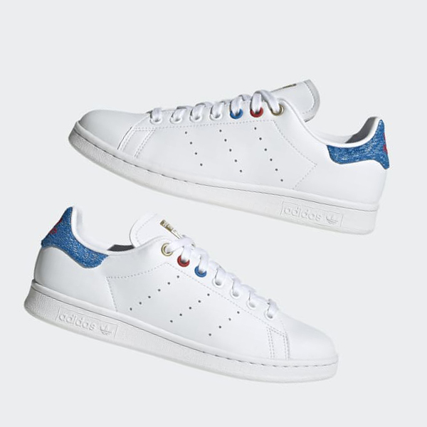 Zapatillas Adidas Stan Smith Mujer Chile Blancas - VSRBCP416