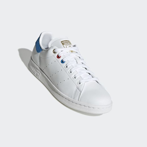 Zapatillas Adidas Stan Smith Mujer Chile Blancas - VSRBCP416