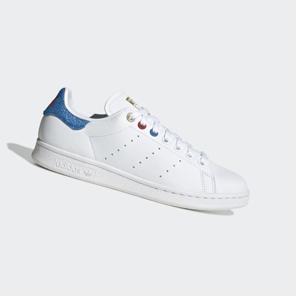 Zapatillas Adidas Stan Smith Mujer Chile Blancas - VSRBCP416