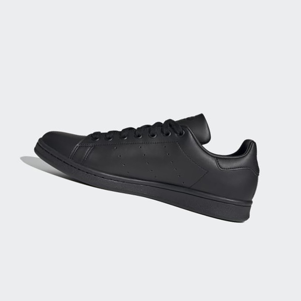 Zapatillas Adidas Stan Smith Mujer Chile Negras - AUESBL548