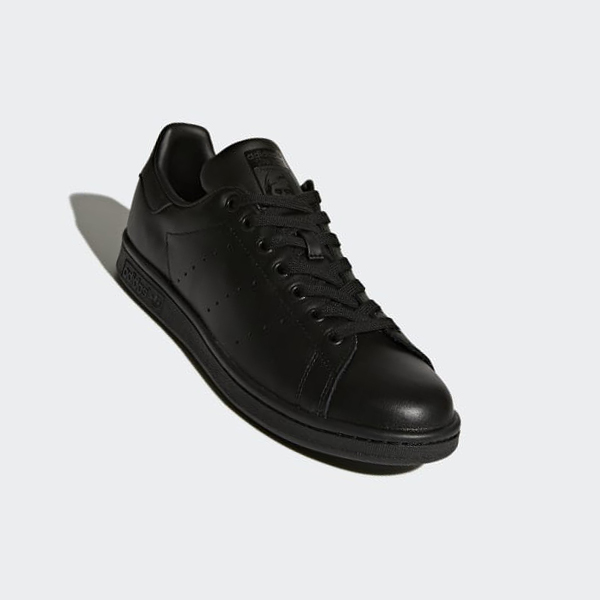 Zapatillas Adidas Stan Smith Mujer Chile Negras - GWJTRE782